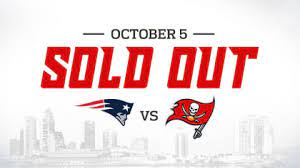 The tampa bay buccaneers are a professional american football team based in tampa, florida. Buccaneers Vs Patriots Sold Out