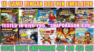 10 Game Ringan Dolphin Emulator Mmj Rekomendasi Untuk Snapdragon 435 439 450 625 Lanjay Youtube