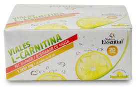 Nature Essential L Carnitine 1000 Mg 20 Vials