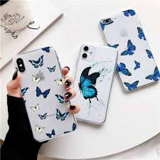 Blue monarch butterfly aesthetic blue water aesthetic butterfly aesthetic blue butterfly s in bush blue butterflies aesthetics wallpapers blue aesthetic butterfly backgrounds wide length. For Iphone Blue Butterfly Aesthetic Premium Phone Case For Iphone 6 7 8 Plus X Xs Xr 11 12 Mini Pro Clear Butterfly Cases Cover Phone Case Covers Aliexpress