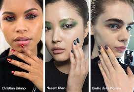 Fall Winter 2020 2021 Nail Trends Runway Nail Ideas Colors Nail Colors Winter Nail Trends Nail Color Trends
