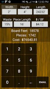 No board foot conversion tables. Fast Board Foot Calculator For Android Apk Download