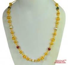 Since this gold chain comes in an array of sizes and shapes, you are sure not to lack one that will fit you perfectly. 22kt Gold Chains For Ladies Taditional And Modern Designs With Meenakari Precious And Semi Precious Stones Rhodium 22kt Gold Chains Long Length Handmade Designs With Filigree Meenakari Precious And Semi Precious Stones Rhodium