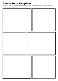 Comic Strip Comic Strip Template Comic Strips Fun Comics
