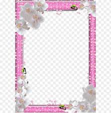 Beautiful decoration cute little dried colorful flowers, wallpaper. Cute Png Pink Photo Frame With White Flowers Background Best Stock Photos Toppng