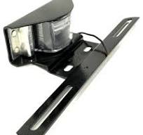 24 Volt Lighted Rear License Plate Bracket for M35, M939 ...