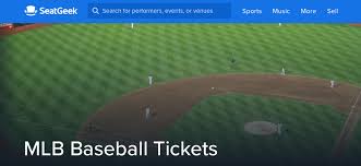 seatgeek major league baseball purchase