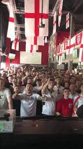 England football fans celebrated outside wembley stadium ahead of england match today. Fans England Gif By Lionesses Find Share On Giphy