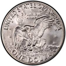 1974 eisenhower dollar values and prices past sales