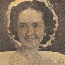 Maria Aurora Baby" Quezon, Daughter of Manuel L. Quezon, who died in an  ambush at age 30 with her mother Doña Aurora and Zenaida's husband in 1949  by Huk rebels... Photo: Quezon