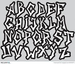 The letter s in different fonts. Graffiti Font Alphabet Different Letters Vector Illustration 39526275 Megapixl