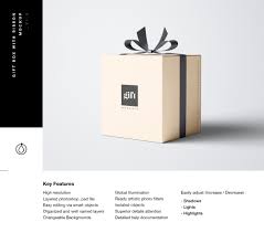 Download Gift Box Mockup