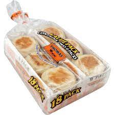 Experience incredible wolferman's® english muffins in three sizes and a variety of great flavors. Thomas Original English Muffins 18 Pk Amazon Com Grocery Gourmet Food