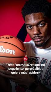 Trent Forrest: «Creo que no juego lento, pero Galbiati quiere más rapidez»  🏀 El estadounidense, que agarró una pelota sólo una hora después de nacer,  sujeta el timón azulgrana: «Que yo sepa,