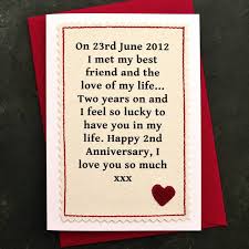 When We Met Personalised Anniversary Card Anniversary Cards For Boyfriend Birthday Cards For Boyfriend Personalized Anniversary Cards