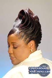 Updo Hairstyle With Ridges From Garnett Jett Black Women Updo Hairstyles Black Hair Updo Hairstyles Hair Styles