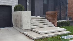 Wood, stainless steel, acrylic, and styles: Precast Concrete Exterior Stairs Shefalitayal