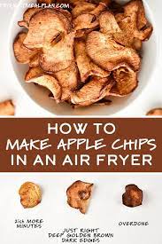 How To Make Apple Chips In An Air Fryer Project Meal Plan Recipe Air Fryer Recipes Healthy Air Fryer Recipes Easy Air Fryer Dinner Recipes