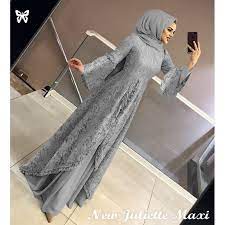 Apalagi para remaja, mereka pasti ingin tampil cantik, keren dan modis. Baju Gamis Muslim Terbaru 2020 Model Baju Pesta Wanita Kekinian Busana Muslim Gaun Remaja Pesta Shopee Indonesia