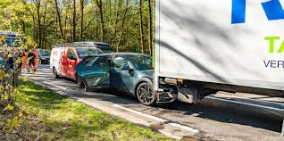 Kopstaartbotsing leidt tot schade en vertraging