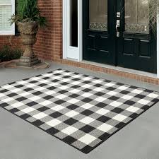 The polypropylene material is durable as well as stain and fade resistant. Black Buffalo Plaid Rug Wayfair