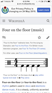 4 On The Floor Disco With 1 8 On The Closed High Hat 4onthefloor Disco Tattoo 70 S British Music Television Program Songs