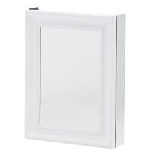 While not always, they often include a vanity mirror for prepping and styling. Pegasus 20 In W X 26 In H Framed Recessed Or Surface Mount Bathroom Medicine Cabinet With Framed Door In White Sp4598 The Home Depot Surface Mount Medicine Cabinet Bathroom Medicine Cabinet