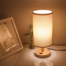 Your bedroom is a place for peace and sleep. Wood Bedside Lamp Small Nightstand Lamp End Table Lamp For Kids Boys Girls Adults Bedroom Side Ta Bedside Lamps Wood Small Bedside Lamps Small Nightstand Lamps