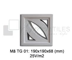 Bảng giá Gạch thông gió Hà Nội mới nhất Tháng 3 2025