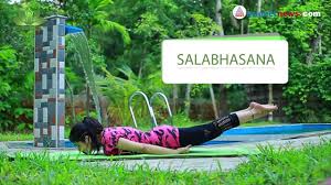 Yoga For Beginners Salabhasana By Yogarogyam English Youtube