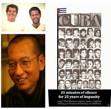 Notes from the Cuban Exile Quarter: Vigil for Justice for July's Cuban and  Chinese martyrs