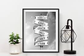 Related:personalised metal street signs personalised outdoor street signs large personalised street signs personalised bar signs vintage street signs personalised. Six Family Names Street Signs Photo Art Etsy Personalized Street Signs Street Signs Quality Photo Prints