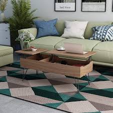 If you have a material of choice, look through a wide range of tables in different materials like marble. Amazon Com Mecor Modern Lift Top Coffee Table With Hidden Compartment Storage Drawer And Metal Hairpin Legs Room Lights Lift Top Coffee Table Storage Drawers