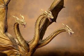 King of the monsters) images on danbooru. Godzilla King Of The Monsters Chou Gekizou Series Pvc Statue King Ghidorah 53 Cm By Art Spirits Bunker158 Com