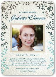 Simply choose a card template that feels right, use our words or your own, add a photo if you wish, and share it with the family. Watercolor Botanicals Funeral Sympathy Cards Shutterfly