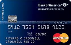 One good alternative is the business advantage travel rewards world mastercard® credit card, which offers 3 points / $1 spent on travel booked through the bank of america travel center and 1.5 points / $1 on all other purchases. Bank Of America Business Credit Card Financeviewer