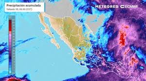 Mañana, jueves 28 de mayo, México con más lluvias, granizadas y posibles inundaciones