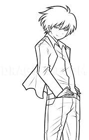 I'll give you if you colour this lineart, just post. Draw Karma Akabane Coloring Page Trace Drawing
