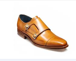 Mens handmade shoes tan leather double monk strap formal wear casual dress boots. Men Tan Double Monk Straps Genuine Leather Shoes On Luulla