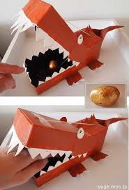 からくり工作 アップサイクルクラフト 手作り おもちゃ ダンボール 段ボール箱のクラフト