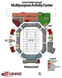 Union Public Schools Umac Seating Layout