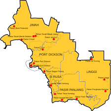 Adı negeri'nin sembilan dokuz (türet inanılmaktadır sembilan ) şefliklerinden veya nogoghi negeri sembilan ağzı (artık olarak bilinen luak negeri sembilan'daki eyaletlerin sayısı yıllar içinde dalgalandı, federasyon şimdi altı eyaletten ve hükümranlıkları altında bir dizi alt eyaletten oluşuyor. File Map Of Port Dickson District Negeri Sembilan Svg Wikipedia