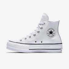 Nike Converse Chuck Taylor All Star Lift Clean Leather High Top Womens Shoe Converse Shoes Womens Converse High Top Basketball Shoes