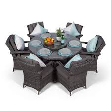 We did not find results for: Arizona 135cm Round 6 Seater Rattan Dining Set Grey