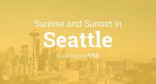 Seattle to washington by train and subway the journey time between seattle and washington is around 2 days 17h and covers a distance of around 2977 miles. Sunrise And Sunset Times In Seattle