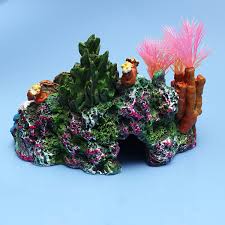 Mysterious creature's appearance 2 (m16 edited) 28. 14cm Aquarium Mountain Coral Reef Rock Cave Stone Fish Tank Ornament Decor Walmart Com Walmart Com