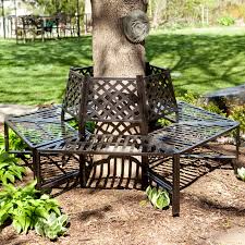 Have To Have It Coral Coast Longwood Gardens Wrought Iron Tree Surround 259 98 Hayneedle Com Tree Bench Outdoor Backyard Seating