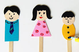 Family finger puppets coloring pages. Family Stick Puppet Templates Free Printable Templates Coloring Pages Firstpalette Com
