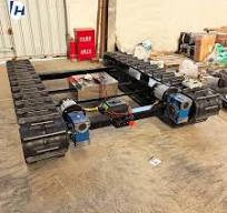 High Quality Rubber Track Undercarriage Rubber Crawler Chassis System for Excavators and Bulldozers 485x92x72