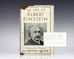 In 1921 he won the nobel prize for physics for his discovery of the photoelectric effect. Albert Einstein First Edition Signed Rare Biography